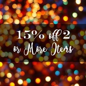 15% Off 2 or More Items